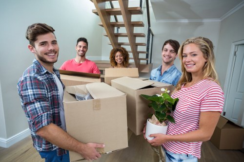 Local man and van service handling a Knightsbridge residential move