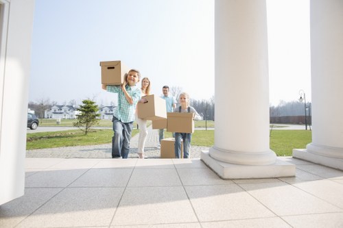 Professional moving service handling a Knightsbridge relocation