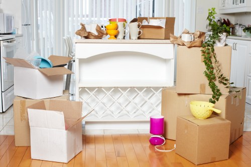 Careful office move logistics in a Knightsbridge commercial building