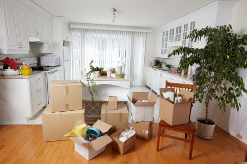 Careful packing and lifting during a Knightsbridge apartment removal