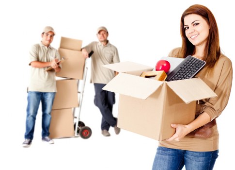 Office furniture and equipment prepared for a business relocation in Knightsbridge