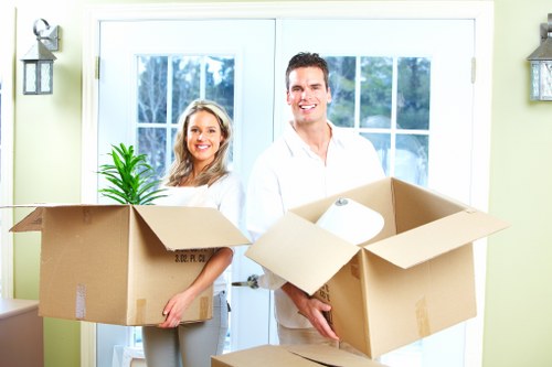 Commercial office furniture pick-up in Knightsbridge for refurbishment projects