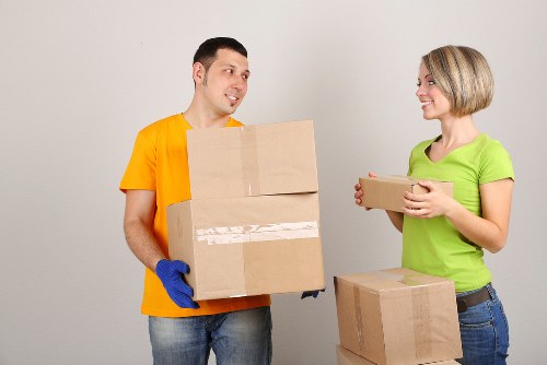 Packing and loading support for a local Knightsbridge move