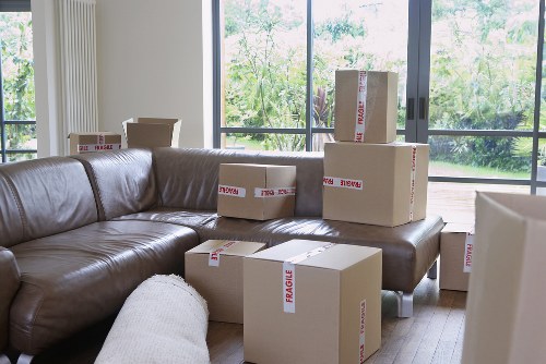 Careful packing of student belongings for a Knightsbridge relocation