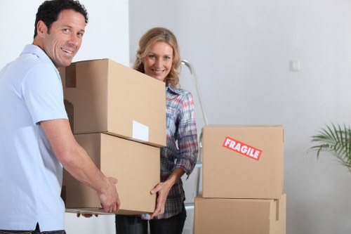 Organised packing supplies for fragile items and local Knightsbridge removals