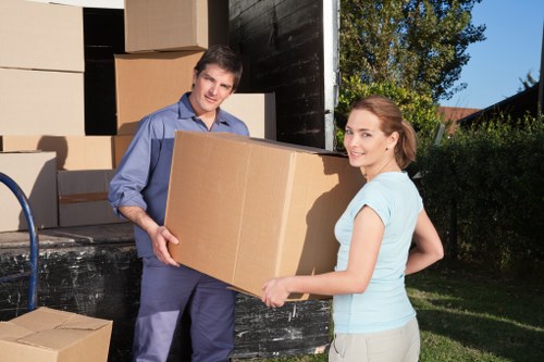 Careful packing and furniture protection for a Knightsbridge home removal
