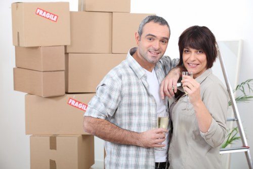 Careful moving of valuable furniture in Knightsbridge with protection and lifting support